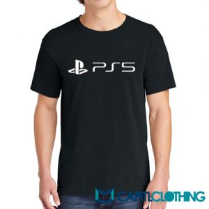 New Logo PlayStation 5 Tee