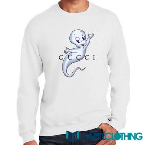 Casper Cartoon X Gucci Parody Sweatshirt