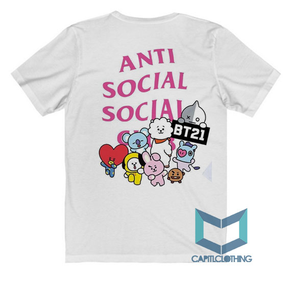 BTS X Anti Social Social Club ASSC Tee