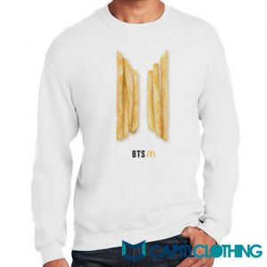 French Fries BTS McDonalds Sweatshirt