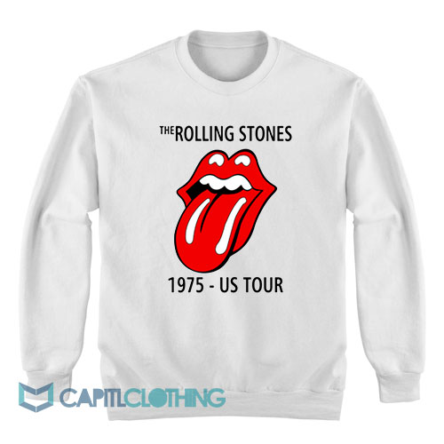 US Tour 1975 The Rolling Stones Sweatshirt