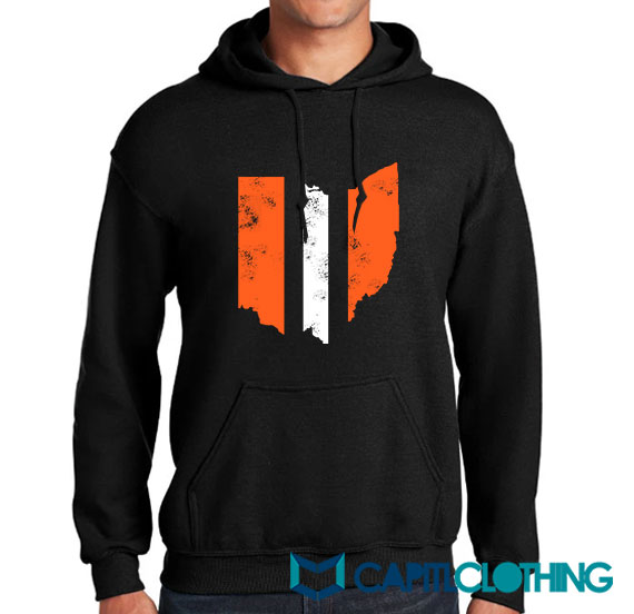 Cleveland Browns Inspired Ohio Football Hoodie