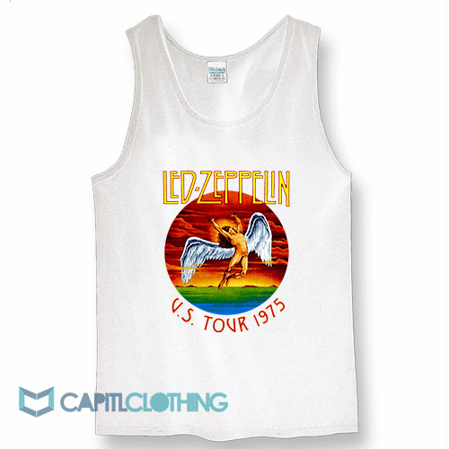 Led Zeppelin Us Tour 1975 Tank Top