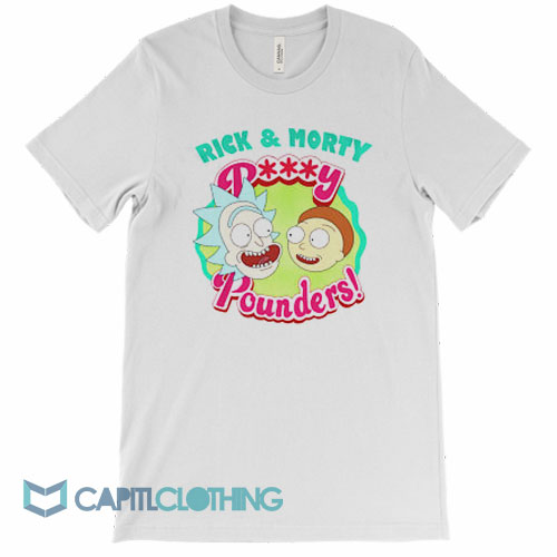 Rick and Morty Pussy Pounders Tee