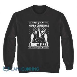 Star Wars Han Solo Ugly Christmas Sweatshirt