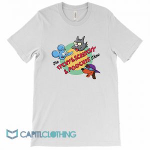 The Itchy And Scratchy And Poochie Show Tee