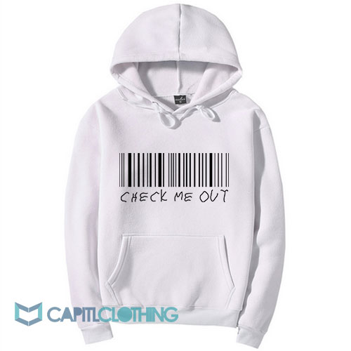 Check Me Out Barcode Hoodie