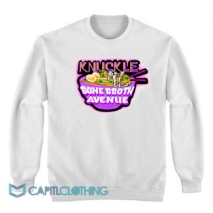 Funny Knuckle Bone Broth Avenue Sweatshirt