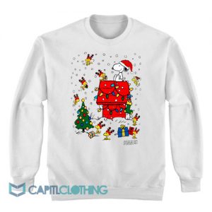 Snoopy And Woodstock Christmas Sweatshirt
