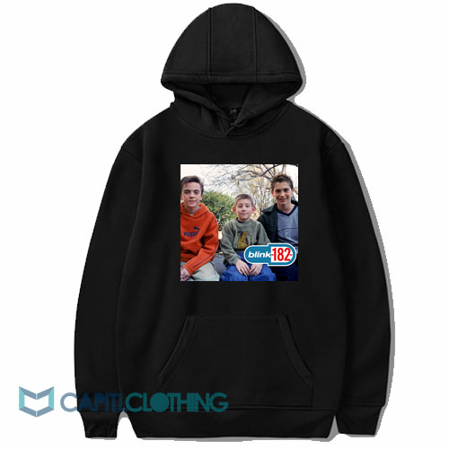 Malcolm In The Middle Boys Blink-182 Old School Cool Hoodie