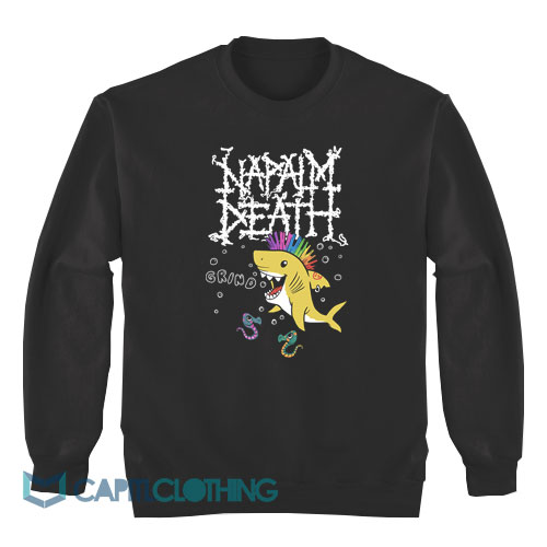Napalm-Death-Baby-Shark-Sweatshirt1