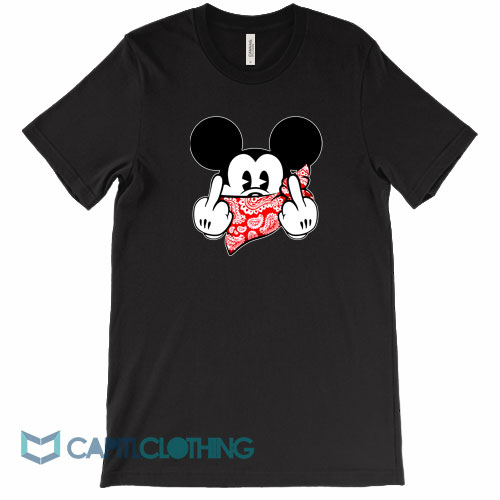 Mickey-Mouse-Thug-Life-Gangster-Middle-Finger-Tee
